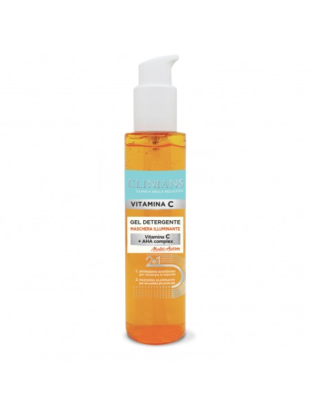 Clinians - GEL DETERGENTE MASCHERA ILLUMINANTE VITAMINA C