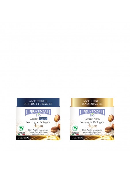 KIT TRATTAMENTO NIGHT & DAY ARGAN: PELLI SECCHE E MATURE