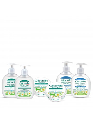 3 Spray Detergente Igienizzante Mani Glicemille