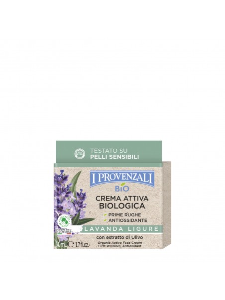 Crema Attiva Biologica Lavanda Ligure