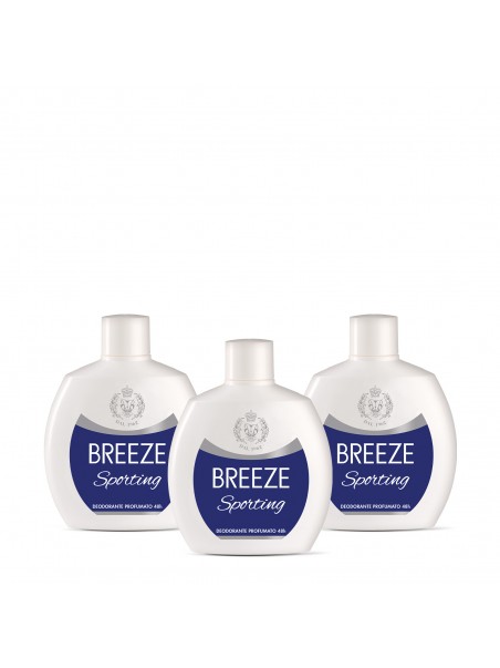 3Pack Breeze - DEO SQUEEZE SPORTING