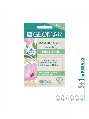 6 Maschere Viso Pure Skin...