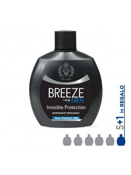 Kit Breeze Men - DEO SQUEEZE INVISIBLE PROTECTION