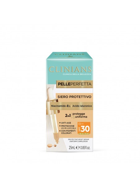 Clinians - SIERO VISO PROTETTIVO PELLE PERFETTA SPF 30