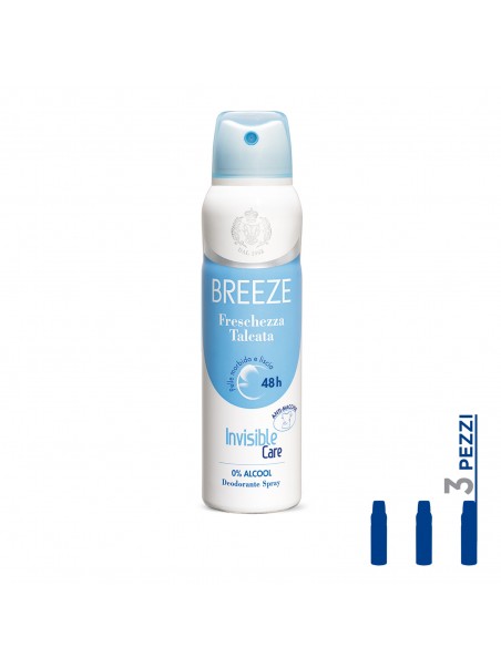 3Pack Breeze - Deo Spray FRESCHEZZA TALCATA