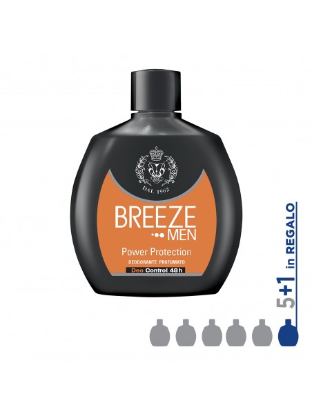 Kit Breeze Men - DEO SQUEEZE  POWER PROTECTION