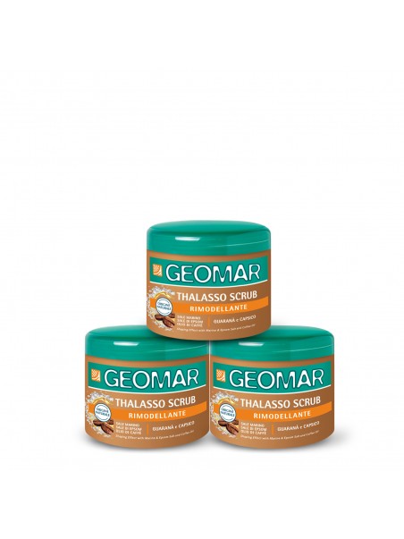 3Pack Geomar - THALASSO SCRUB RIMODELLANTE